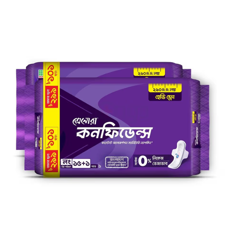 Senora Confidence Heavy Flow - 16 pads (Buy 2 Get 101 TK Off)